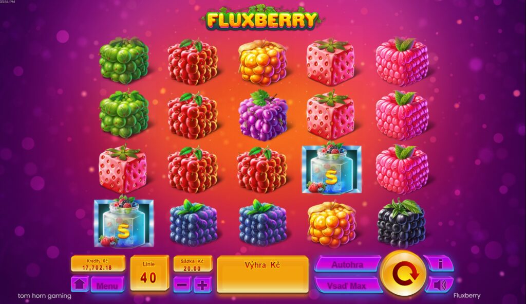 Fluxberry – nový 5válcový ovocný automat