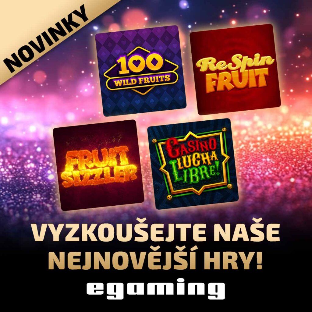 Novinky od e-gamingu