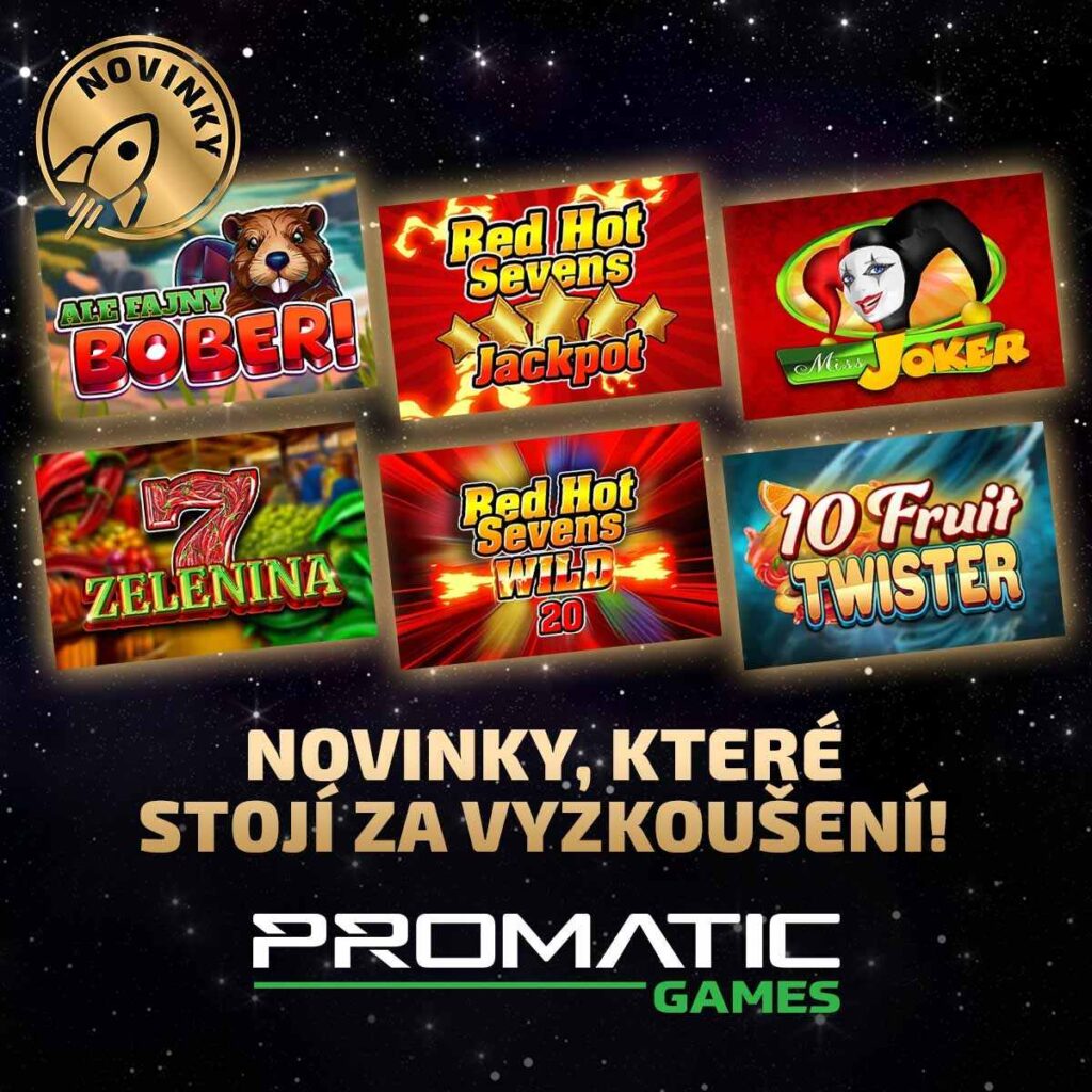 Novinky od Promatic Games, 6 nových her