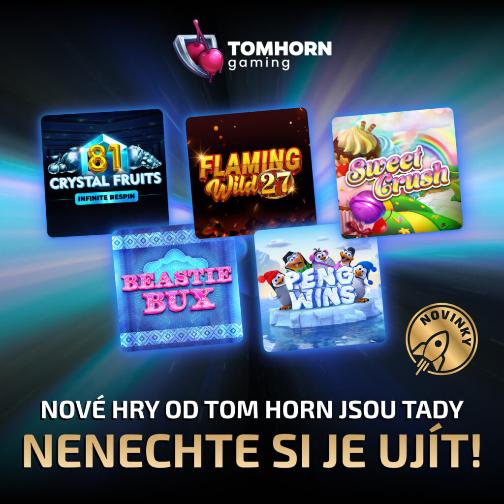 Nové hry od TOM HORN gaming, nenechte si je ujít!