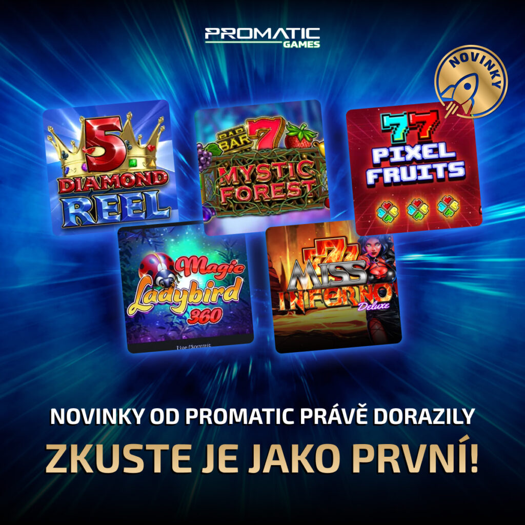 Novinky od Promatic Games právě dorazily. Zkuste je jako první!